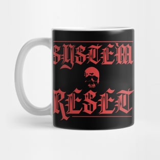 System Reset Skull Mug